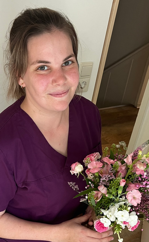 Unsere Mitarbeiterin Michelle Meyer ist aus der Elternzeit zurück